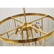 Canada 24 inch Gold Chandelier Ceiling Light